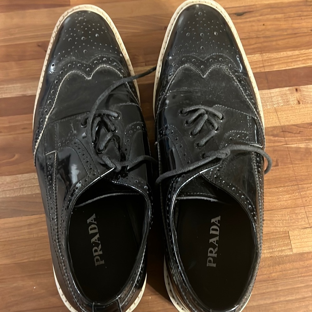 Prada derby shoes